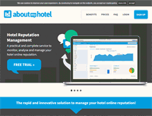 Tablet Screenshot of aboutmyhotel.com